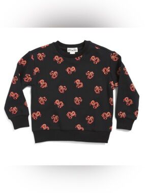 NEW! Miles the Label Dragon Crewneck Sweatshirt Size 4